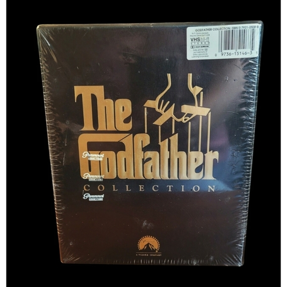 Vintage The Godfather Trilogy VHS Collection Unopened - Picture 2 of 5